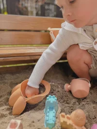 WOOPIE GREEN Pazury Łopatka do Piasku BIODEGRADOWALNY ORGANICZNY MATERIAŁ - zdjęcie 3