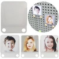 MASTERKIDZ Przezroczysta Kieszonka Na Zdjęcia Karty Etui 6 szt. - zdjęcie 1