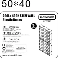 MASTERKIDZ Panel Ścienny Tablica Naukowa Kreatywna STEM 40x20 cm Bez Panelu Montażowego - zdjęcie 2