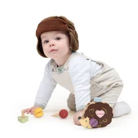 VIGA PolarB Drewniana Zabawka Konstrukcyjna Jeżyk ze Śrubkami Montessori - zdjęcie 2
