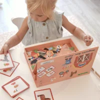 TOOKY TOY Układanka Magnetyczna Farma Puzzle - zdjęcie 2