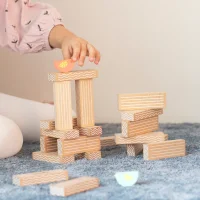 CLASSIC WORLD Gra Edukacyjna Układanie Klocków Ptaków 23 el. - zdjęcie 3