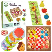 WOOPIE GREEN Wiewiórka w Sadzie Gra Planszowa Rodzinna FSC - zdjęcie 1