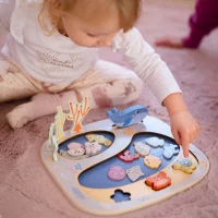 TOOKY TOY Złowić Rybkę Gra Zręcznościowa Układanka Montessori - zdjęcie 2
