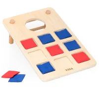 Viga Gra Zręcznościowa 2w1 Kółko i Krzyżyk + Cornhole - Rzut Do celu - zdjęcie 1