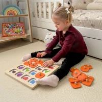 Viga Memory Gra Pamięciowa Zgadnij Obrazki 10 Kart Montessori - zdjęcie 2