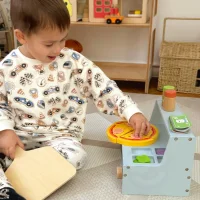 TOOKY TOY Pizzeria Drewniany Piec do Pizzy Akcesoria - zdjęcie 2