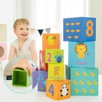CLASSIC WORLD Magic Box Klocki Układanka Wieża Pudełko Zabawka Edukacyjna - zdjęcie 3