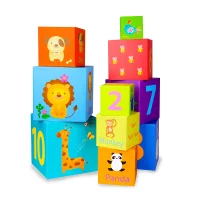 CLASSIC WORLD Magic Box Klocki Układanka Wieża Pudełko Zabawka Edukacyjna - zdjęcie 4