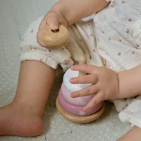 VIGA PolarB Drewniana Piramidka Edukacyjna - Lisek - zdjęcie 2