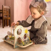 TOOKY TOY Drewniana Pętla Motoryczna Leśny Labirynt - zdjęcie 3