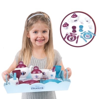 SMOBY Kraina Lodu II Taca z Zastawą XL Akcesoria - zdjęcie 1