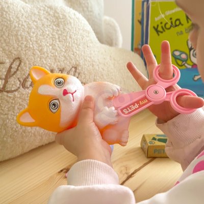 WOOPIE Kotek Przenośny Salon Piękności 2w1 w Plecaku Transporter - zdjęcie 2