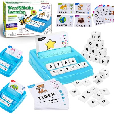 WOOPIE Gra Edukacyjna do Nauki Angielskiego i Matematyki - zdjęcie 1