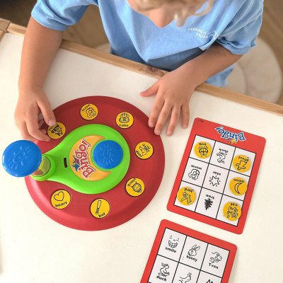 WOOPIE Bingo Gra Dopasuj Żetony Planszowa Rodzinna - zdjęcie 5