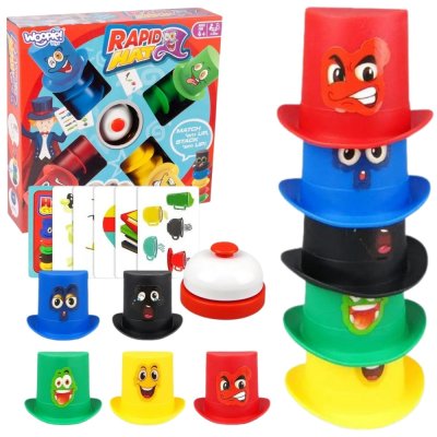 WOOPIE Gra Zręcznościowa Szybkie Kapelusze 4+ - zdjęcie 1