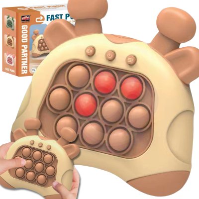 WOOPIE Gra POP IT Elektryczna Antystresowa Zręcznościowa Żyrafka - zdjęcie 1