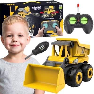 WOOPIE Zdalnie Sterowany Samochodzik Budowlany DIY - zdjęcie 1