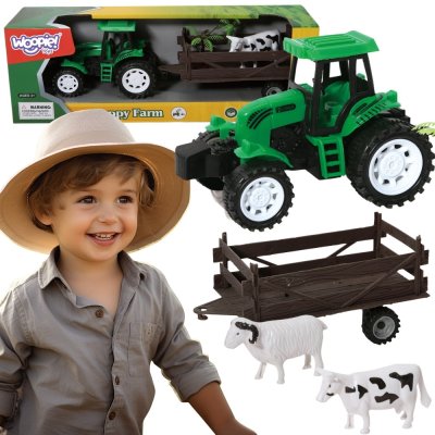 WOOPIE Traktor Rolniczy z Przyczepką i Zwierzętami - zdjęcie 1
