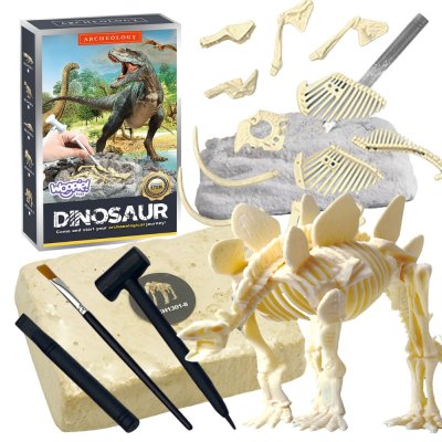 WOOPIE Zabawka Kreatywna Dinozaur Szkielet Wykopalisko Archeologiczne - zdjęcie 1