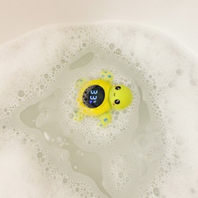 WOOPIE BABY Termometr do Kąpieli 2w1 Mierzenia Temperatury Wody i Pomieszczenia Żółwik - zdjęcie 2
