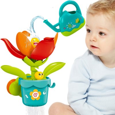 WOOPIE BABY Zabawka do Kąpieli Rozkwitając Kwiatek z Konewką - zdjęcie 1