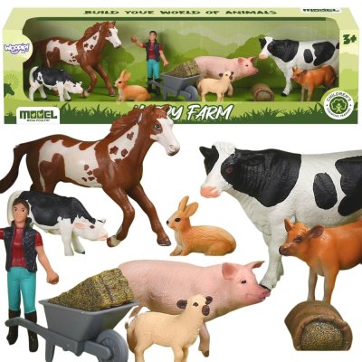 WOOPIE Figurki Zwierząt Szczęśliwa Farma 10el. - zdjęcie 1