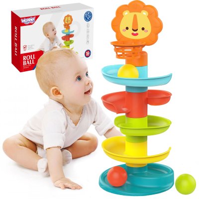 WOOPIE BABY Tor Zjeżdzalnia Kulek Wieża z Piłeczkami Kulodrom - zdjęcie 1