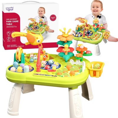 WOOPIE BABY Interaktywny Multistolik Edukacyjny 8w1 Montessori - zdjęcie 1