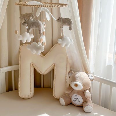 WOOPIE BABY Przytulanka Usypiacz Projektor 2w1 Miś - 10 Kołysanek - zdjęcie 2
