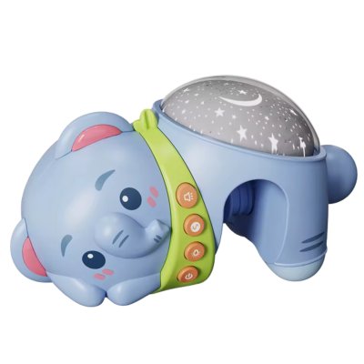 WOOPIE BABY Projektor Gwiazd Rzutnik Lampka Nocna dla Dzieci Słonik - zdjęcie 2