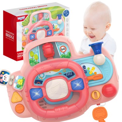 WOOPIE BABY Kierownica Samochodowa Interaktywna z Swiatłami Dźwiękiem - zdjęcie 1