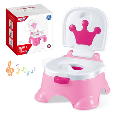 WOOPIE BABY Pierwszy Nocnik dla Dziecka z Muzyką 3w1 Krzesełko Stopień - zdjęcie 1