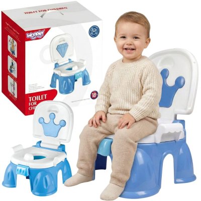WOOPIE BABY Pierwszy Nocnik dla Dziecka z Muzyką 3w1 Krzesełko Stopień - zdjęcie 1