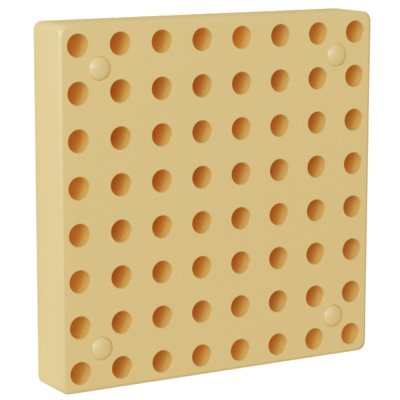 MASTERKIDZ Panel Ścienny Tablica Naukowa Kreatywna STEM 20x20 cm Bez Panelu Montażowego - zdjęcie 1