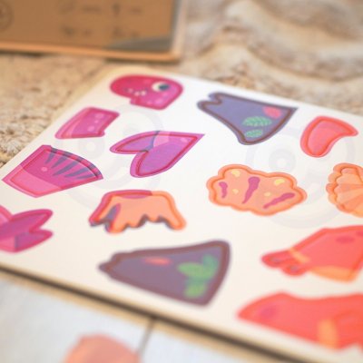 TOOKY TOY Układanka Magnetyczna Dinozaury Puzzle - zdjęcie 3