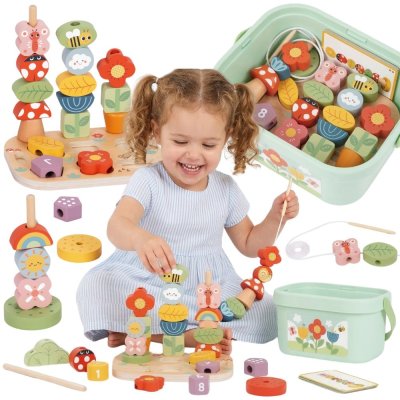 TOOKY TOY Box Edukacyjny 5w1 Magiczny Ogród Montessori - zdjęcie 1