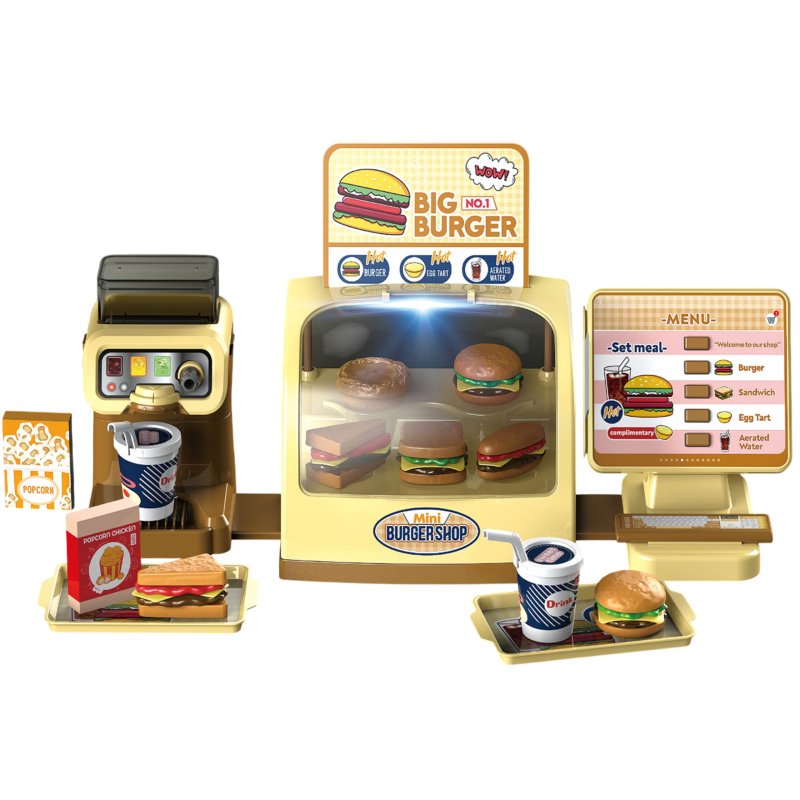 WOOPIE Sklep Restauracja Fast Food Mini Burger Shop "BIG BURGER" - zdjęcie 1