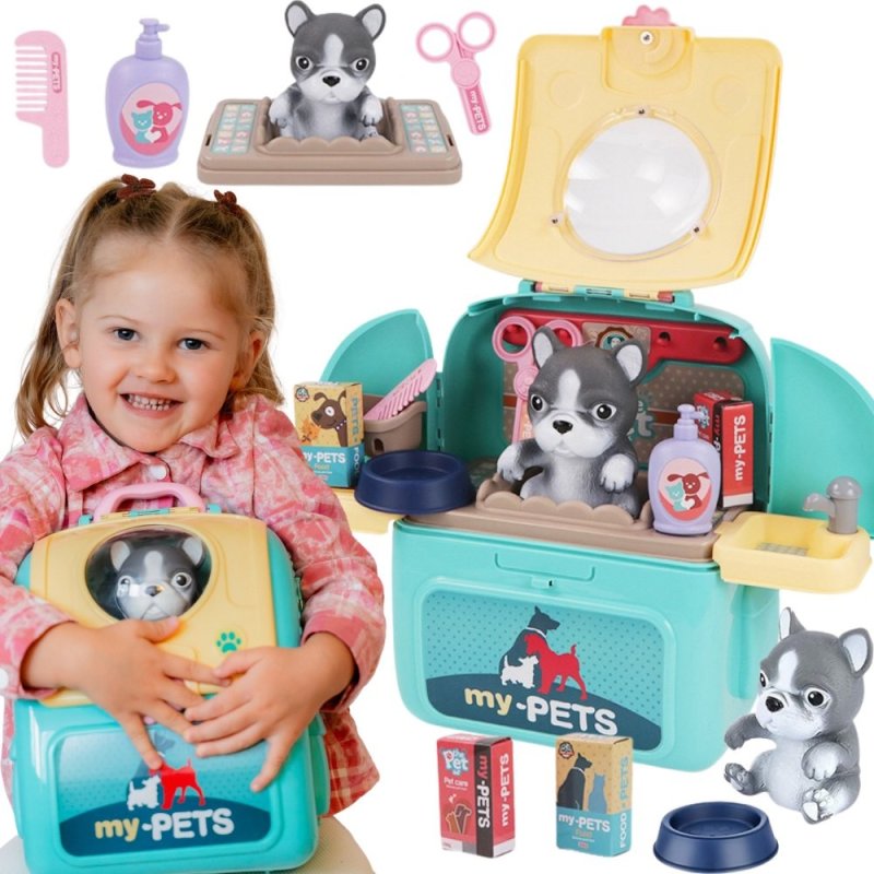 WOOPIE Pies Przenośny Salon Piękoności 2w1 w Plecaku Transporter - zdjęcie 1