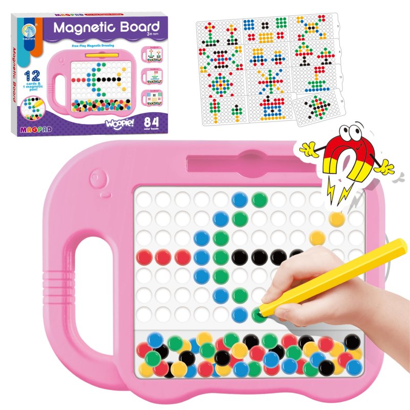 WOOPIE Tablica Magnetyczna dla Dzieci Montessori MagPad Słonik - zdjęcie 1