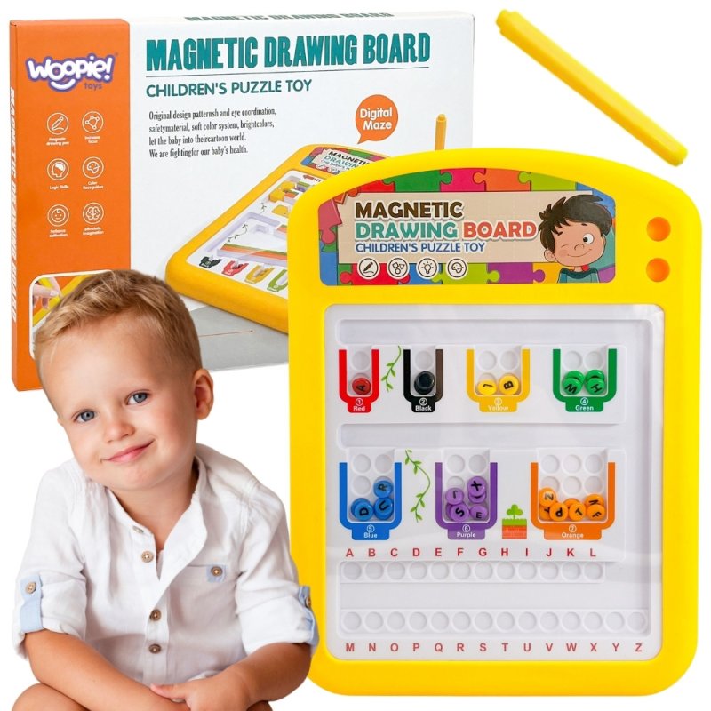 WOOPIE Tablica Magnetyczna Montessori Do Rysowania - zdjęcie 1