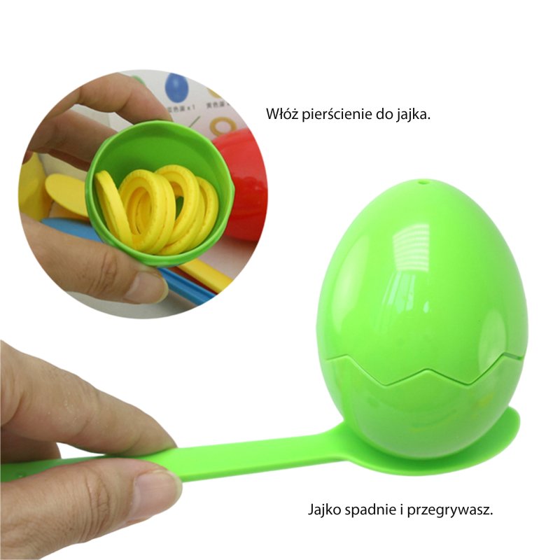 WOOPIE Gra Zręcznościowa Balansujące Jajka - zdjęcie 2