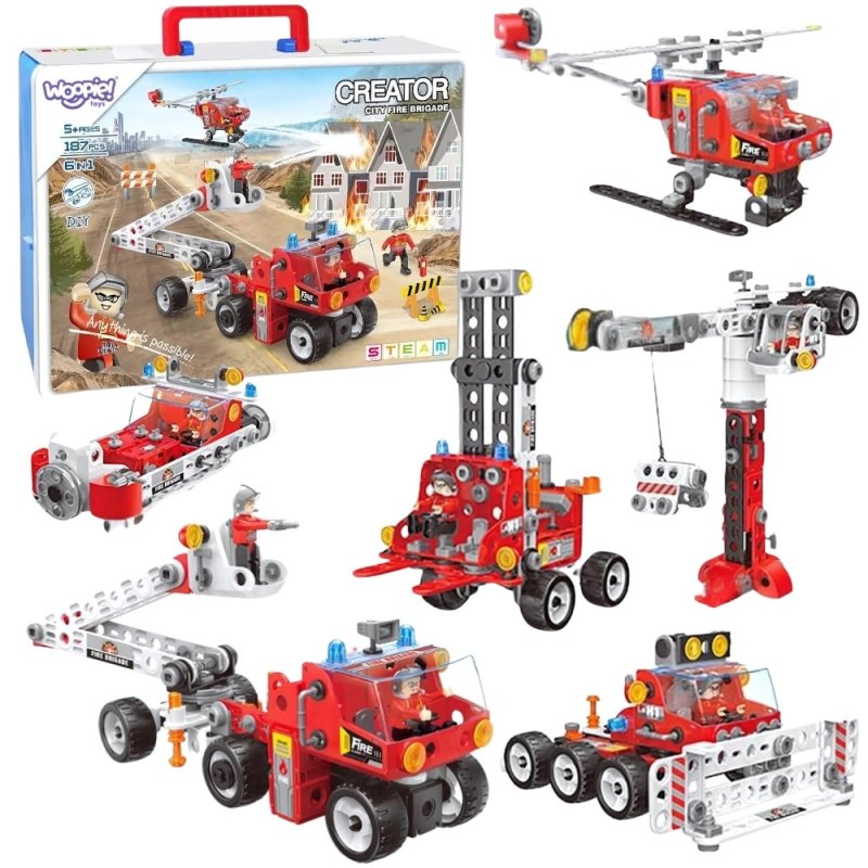 WOOPIE Zestaw Konstrukcyjny Creator City Fire Brigade - zdjęcie 1