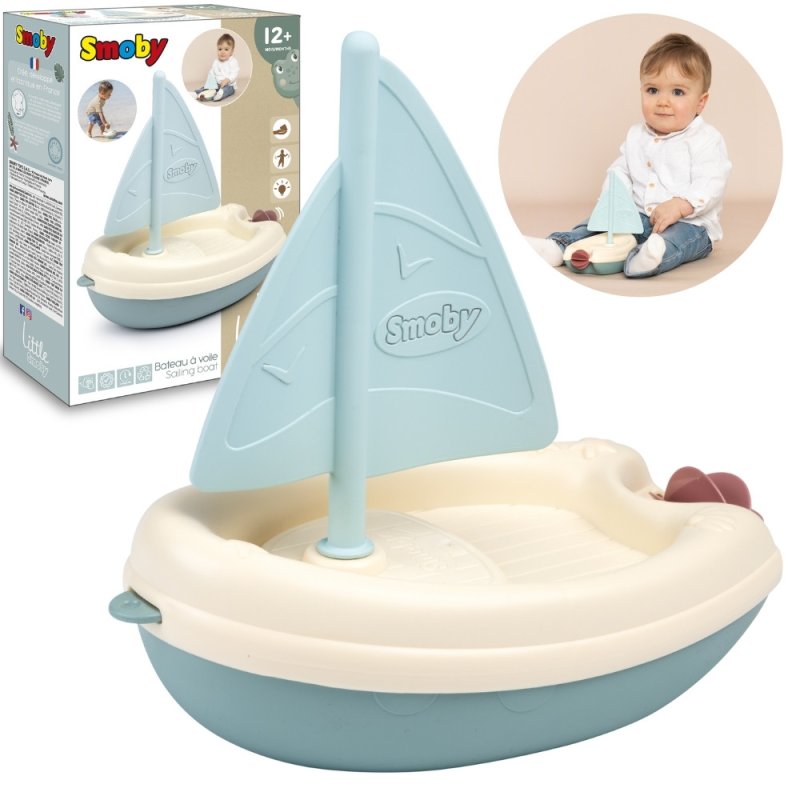 Smoby Little Żaglówka z Bioplastiku do Wody - zdjęcie 1
