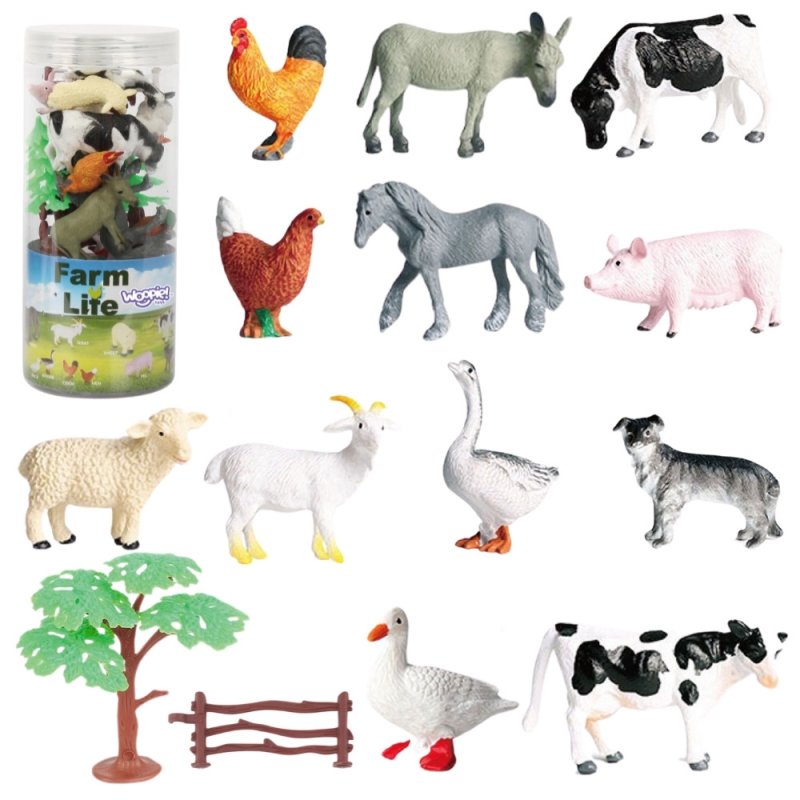 WOOPIE Zestaw Figurki Farma 14 el. - zdjęcie 1