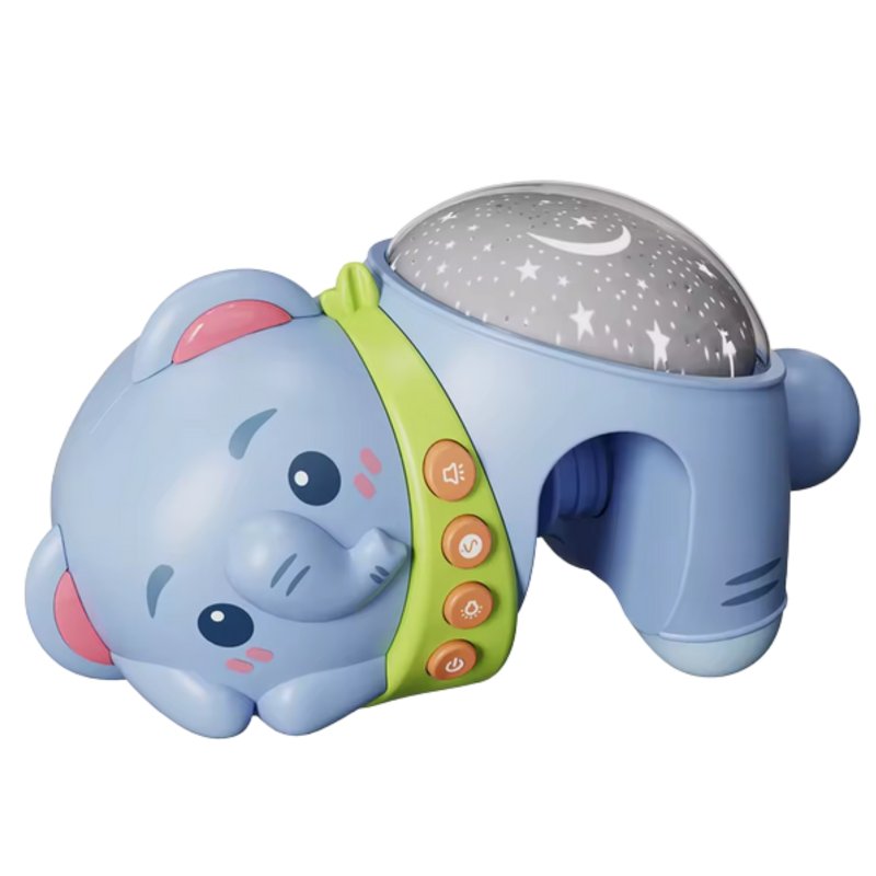 WOOPIE BABY Projektor Gwiazd Rzutnik Lampka Nocna dla Dzieci Słonik - zdjęcie 2