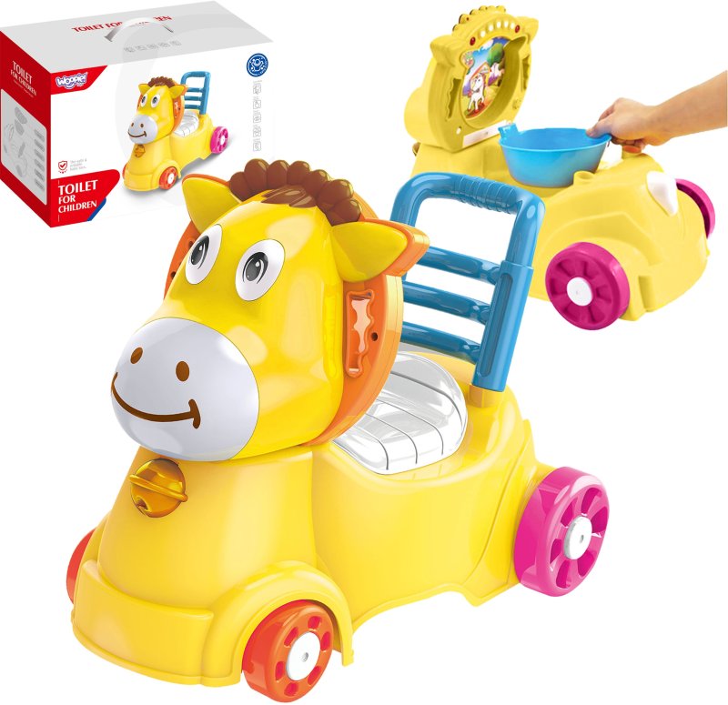 WOOPIE BABY Chodzik Jeździk Nocnik 3w1 Osiołek - zdjęcie 1