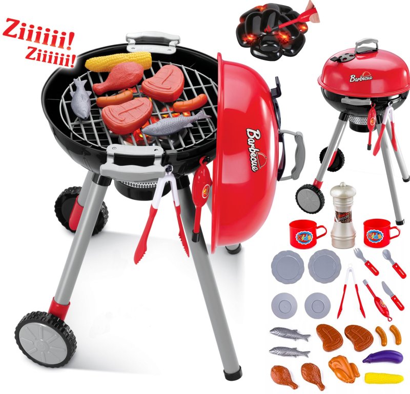 WOOPIE Grill dla Dzieci ze Światłem i Dźwiękiem + Akc. - zdjęcie 1