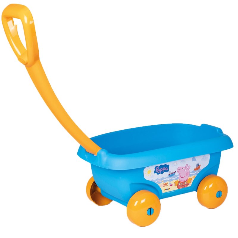 SMOBY Wózek z Wiaderkiem i Akcesoriami do Piasku Świnka Peppa - zdjęcie 2