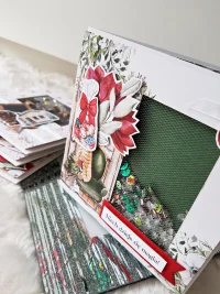 Kartka świąteczna - fotel, shaker card - zdjęcie 2